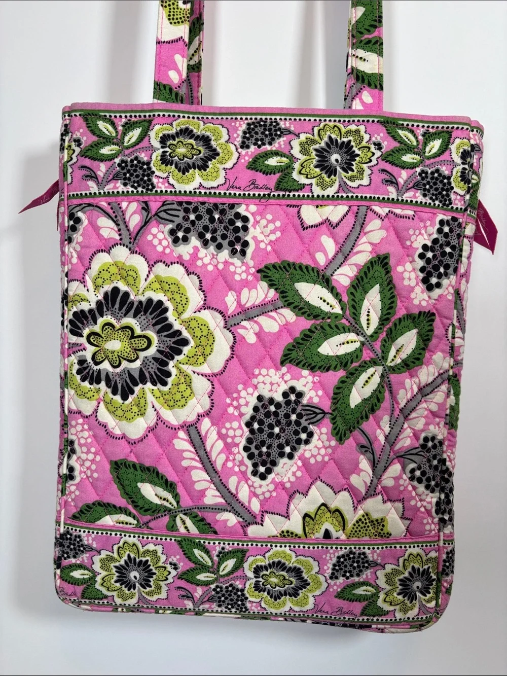 Vera Bradley Priscilla Checkpoint Friendly Laptop Travel Tote